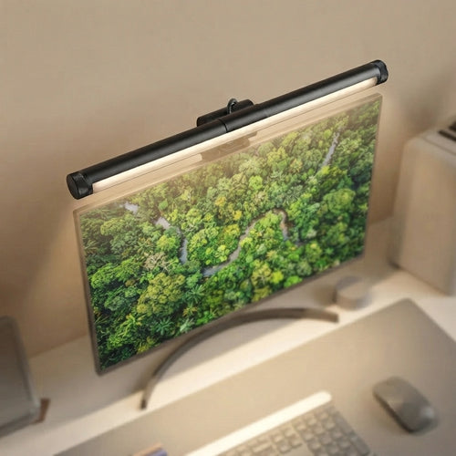 Barra LED para monitor — ilumina tu escritorio sin reflejos en la pantalla
